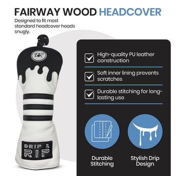 Drip & Rip™ Bomber Series Specter Fairway Wood Headcover - Drip & Rip
