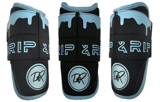 Drip & Rip™ Premium Adult Baseball and Softball Elbow Guard - Black Ice - Drip & Rip