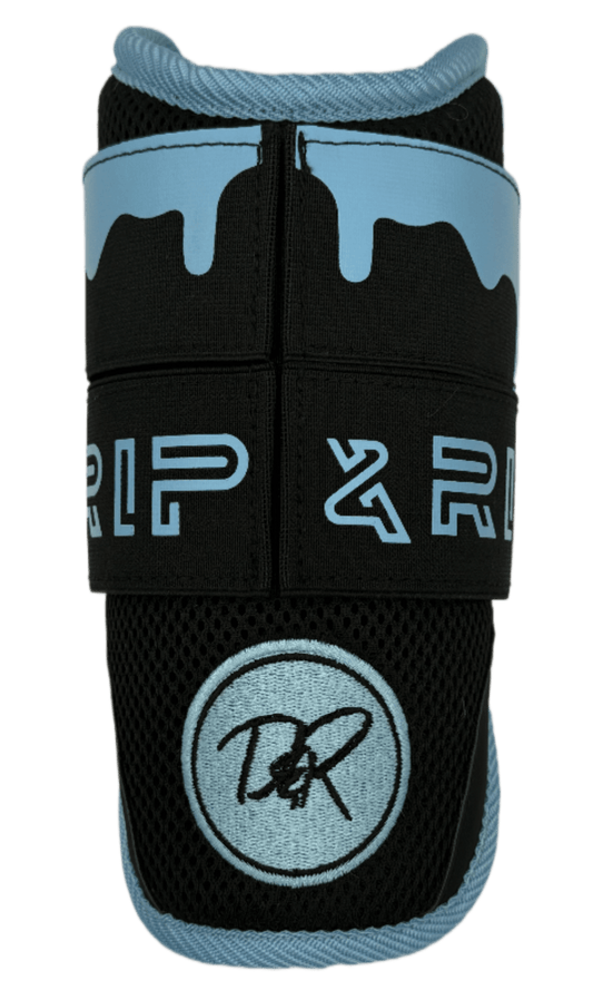 Drip & Rip™ Premium Adult Baseball and Softball Elbow Guard - Black Ice - Drip & Rip