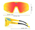 Drip & Rip Vibe Series Baseball and Softball Sunglasses - Danger Zone - Drip & Rip