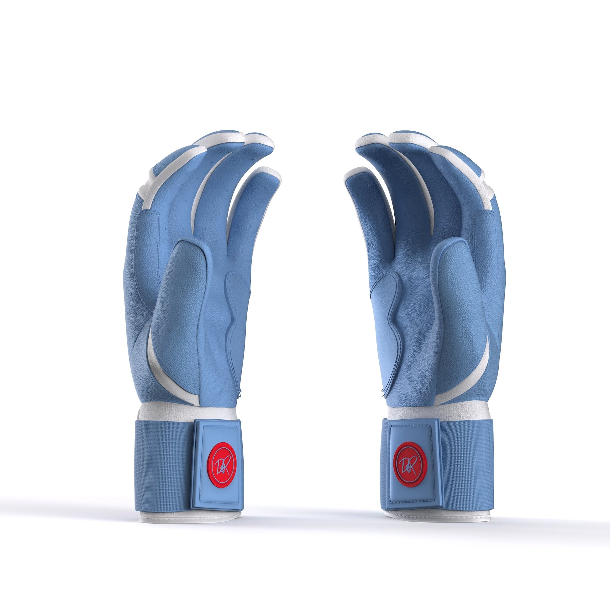 Drip & Rip™ "Baller" Series Premium Leather Long Cuff Batting Glove Cotton Candy - Drip & Rip