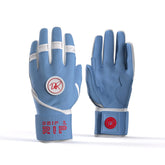 Drip & Rip™ "Baller" Series Premium Leather Long Cuff Batting Glove Cotton Candy - Drip & Rip