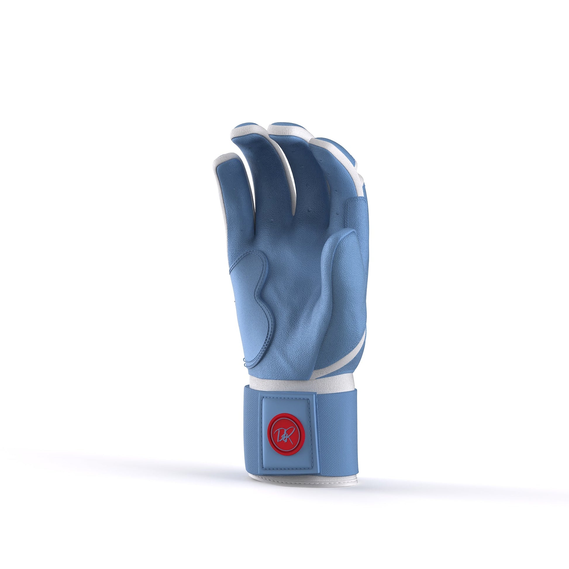Drip & Rip™ "Baller" Series Premium Leather Long Cuff Batting Glove Cotton Candy - Drip & Rip