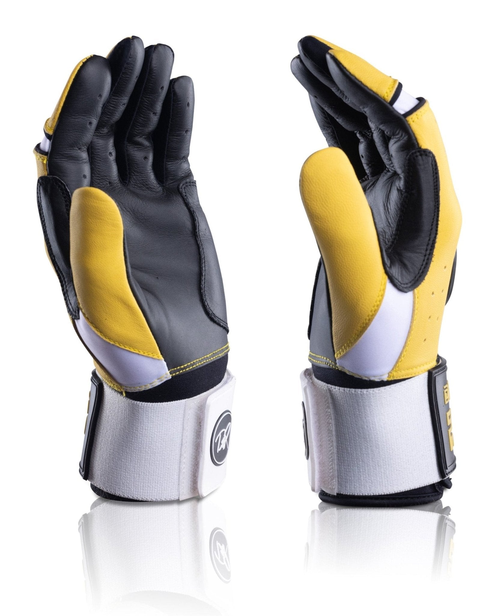 Batting Gloves Drip & Rip Danger Zone Premium Leather Long Cuff