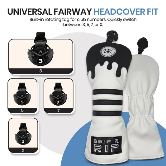 Drip & Rip™ Bomber Series Specter Fairway Wood Headcover - Drip & Rip