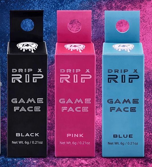 Drip & Rip GameFace Eyeblack Set (Black, Pink, Blue) - Drip & Rip