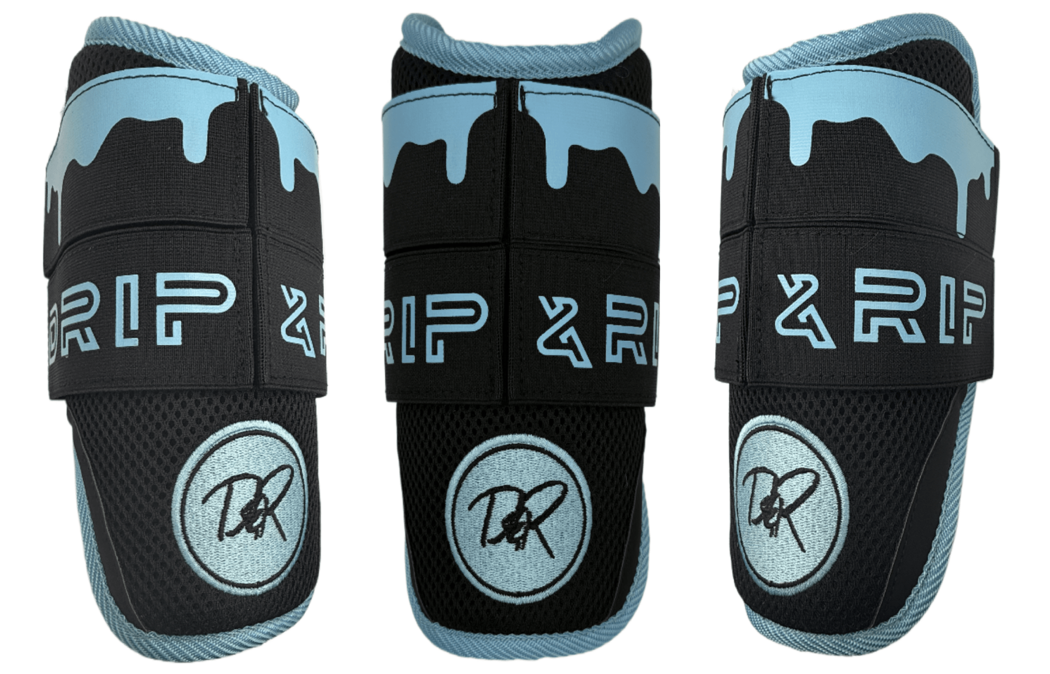 Drip & Rip™ Premium Adult Baseball and Softball Elbow Guard - Black Ice - Drip & Rip
