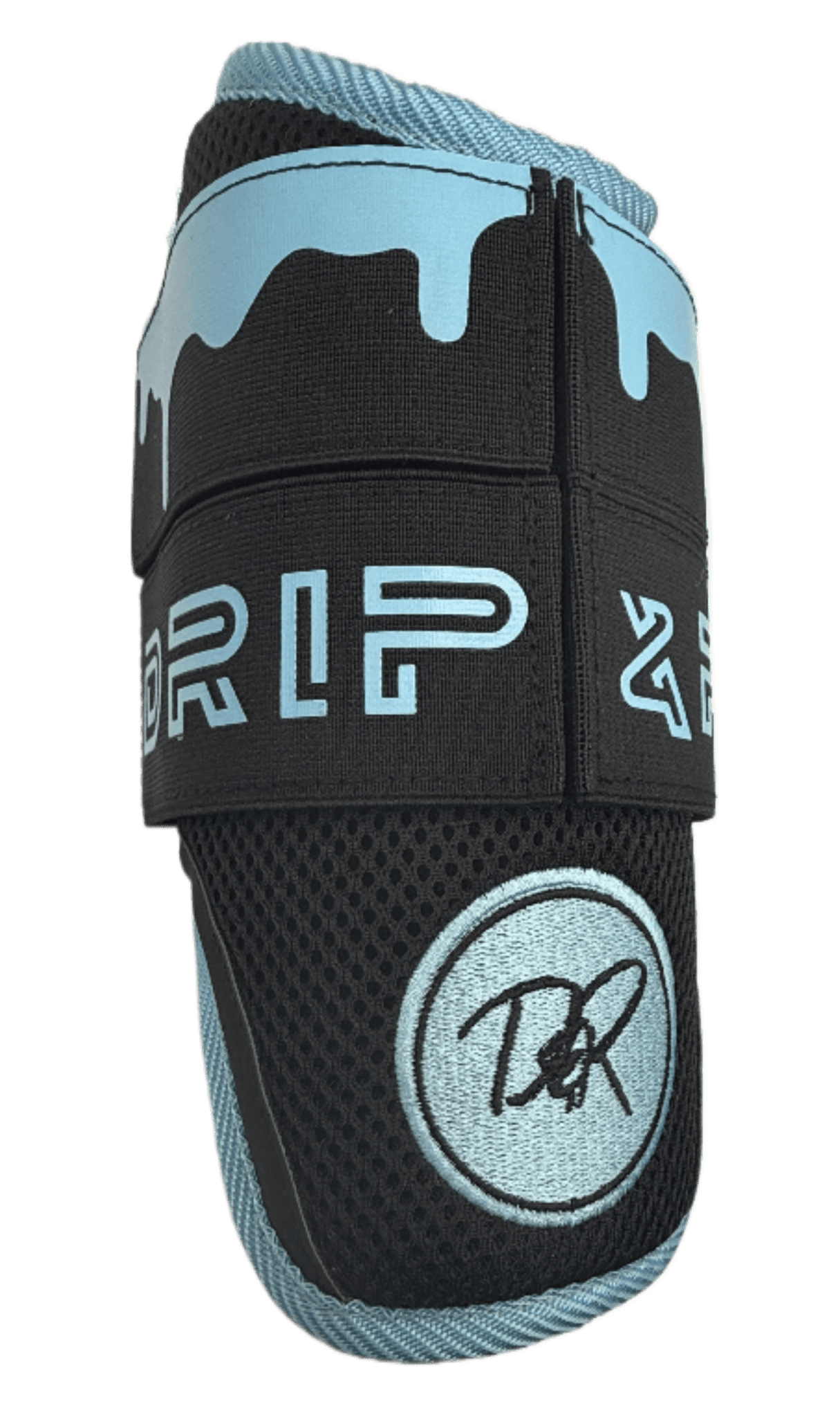 Drip & Rip™ Premium Adult Baseball and Softball Elbow Guard - Black Ice - Drip & Rip