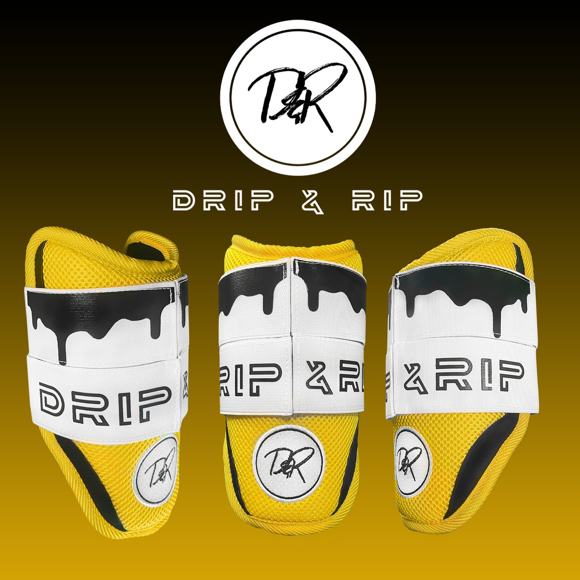 Drip & Rip Premium Adult Baseball Elbow Guard - Danger Zone - Drip & Rip