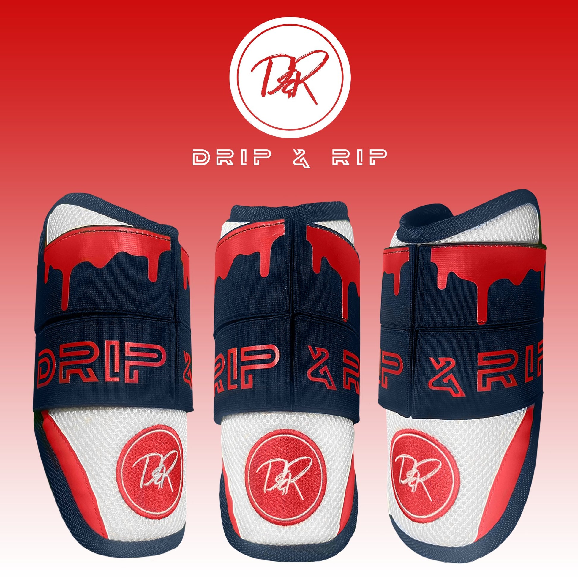 Drip & Rip Premium Adult Baseball Elbow Guard - Flags - Drip & Rip