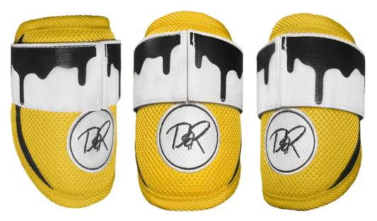 Drip & Rip™ Premium Baseball and Softball Elbow Guard Youth Model - Danger Zone - Drip & Rip