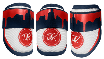 Drip & Rip™ Premium Baseball and Softball Elbow Guard Youth Model - Flags - Drip & Rip