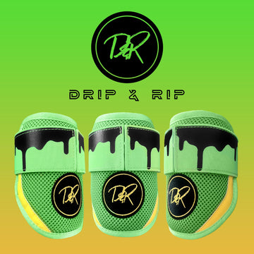 Drip & Rip Premium Baseball and Softball Elbow Guard Youth Model - Limelight - Drip & Rip