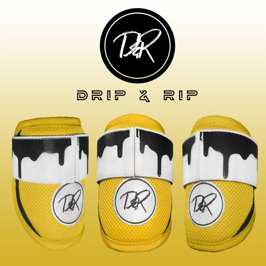 Drip & Rip Premium Baseball Elbow Guard Youth Model - Danger Zone - Drip & Rip