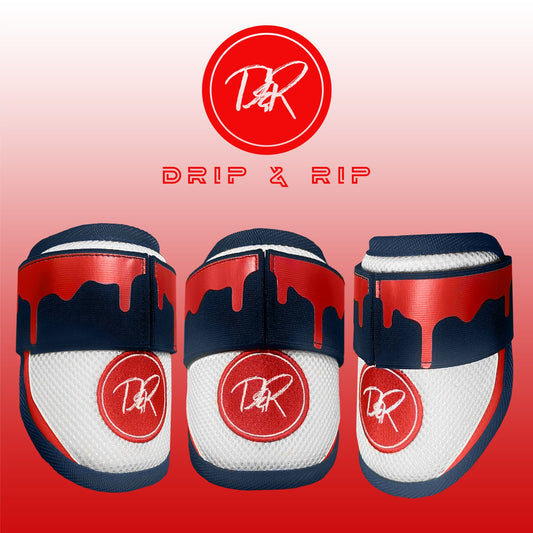 Drip & Rip Premium Baseball Elbow Guard Youth Model - Flags - Drip & Rip