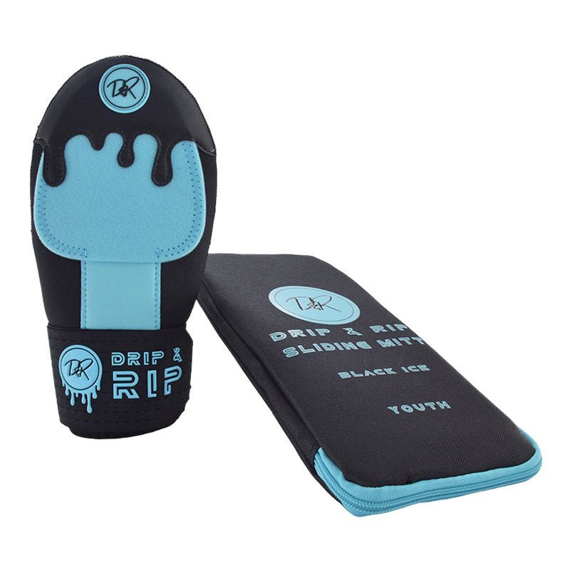 Drip & Rip™ Sliding Mitt Black Ice Adult and Youth - Drip & Rip