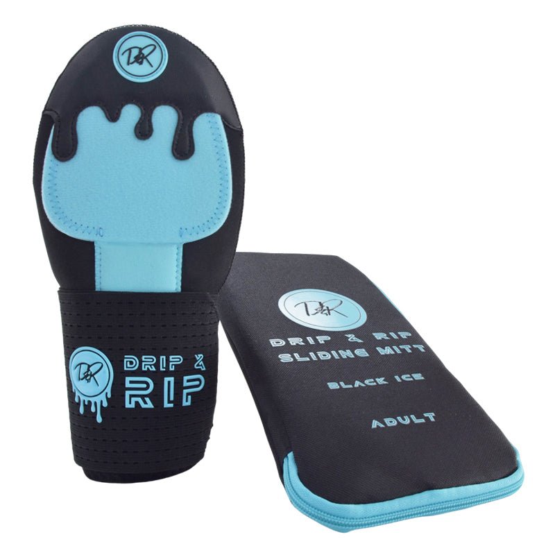 Drip & Rip™ Sliding Mitt Black Ice Adult and Youth - Drip & Rip