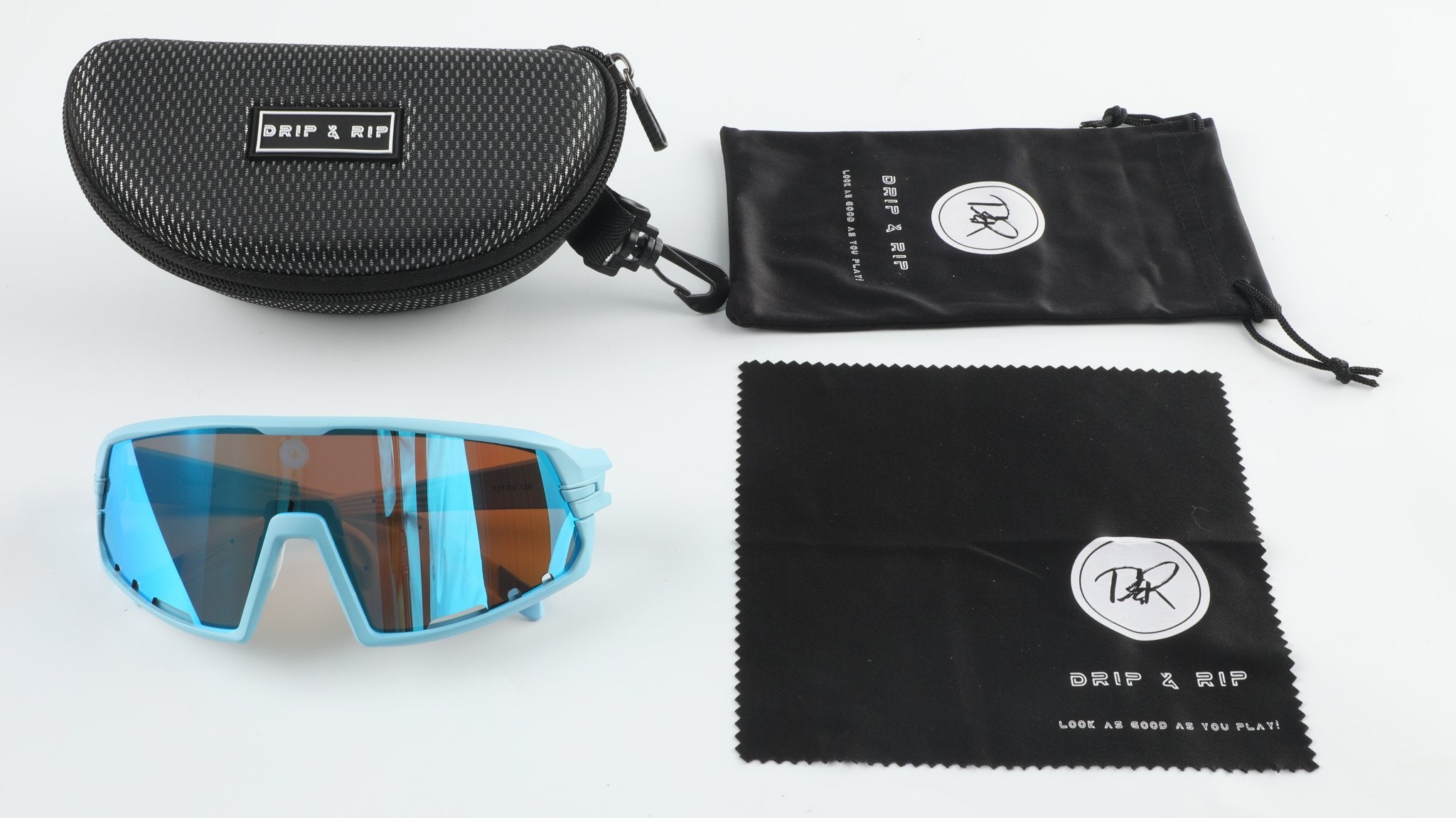 Drip & Rip Vibe Series Baseball and Softball Sunglasses - Cotton Candy - Drip & Rip