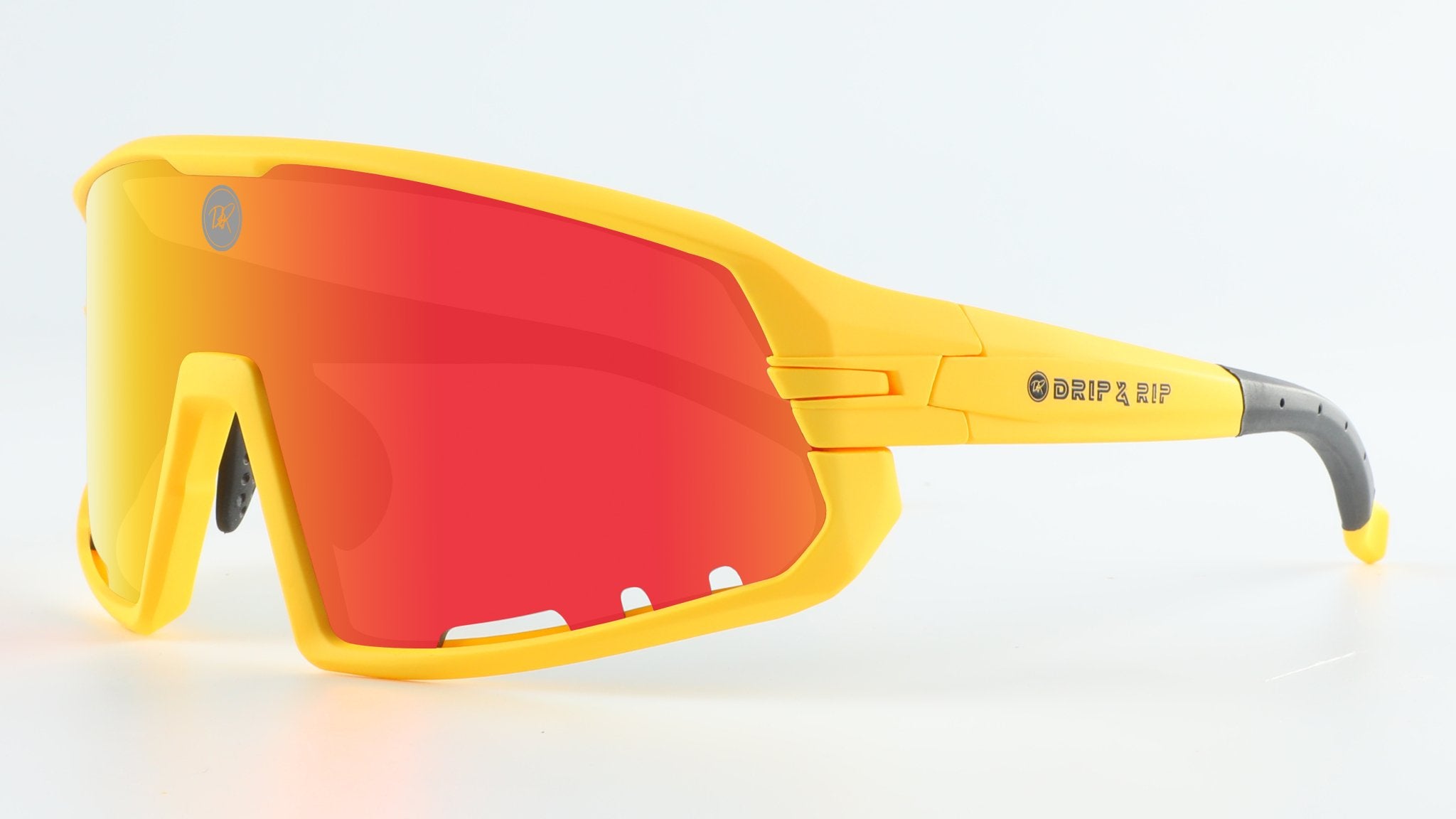 Drip & Rip Vibe Series Baseball and Softball Sunglasses - Danger Zone - Drip & Rip