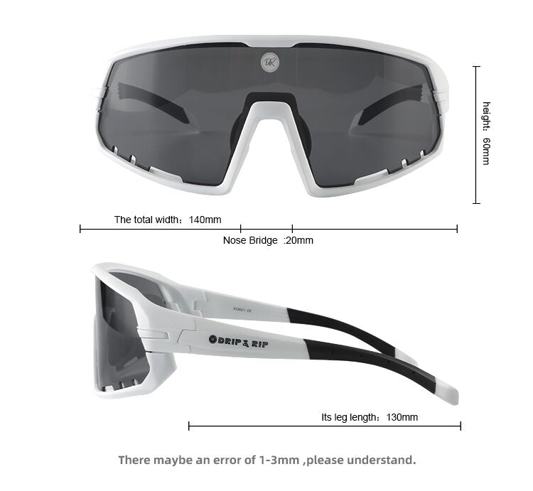 Drip & Rip™ Vibe Series Baseball and Softball Sunglasses - Specter - Drip & Rip